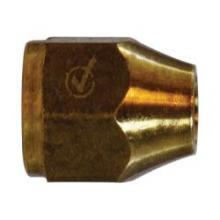 Midland Industries LF41S-4 - MID-AMERICA FITTINGS LF41S Female SAE Flared Brass Short Rod Nut