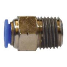 Midland Industries 20059C - MIDLAND INDUSTRIES 200 Push-In MIP Composite Nickel-Plated Straight Adapter
