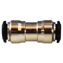 Midland Industries 20730N - MIDLAND INDUSTRIES 206 Push-In Brass Nickel-Plated Straight Union