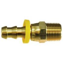 Midland Industries 30423 - MIDLAND INDUSTRIES 304 Push-In Tube MIP Brass Straight Swivel Connector