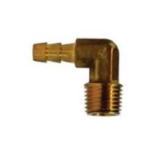 Midland Industries 707020-0608 - AMC® 707020 Hose Barbed MIP Brass 90 deg Elbow