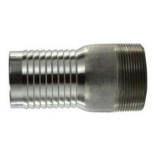 Midland Industries 973708 - MIDLAND INDUSTRIES 9737 Hose Barbed MPT Stainless Steel Combination King Nipple