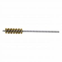 Brush Research Manufacturing 83B500 - BRM 83B500 Tube Brush, .500" Diameter, .005  Brass, 1.5" Brush Part, 5" Overall Length
