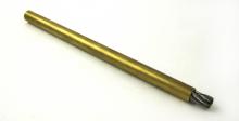 Brush Research Manufacturing DEB1 - BRM DEB1 Deep Well End Brush, .187" Dia., .012SS, .375" Trim Length, .250" Shank Diamete