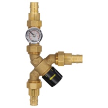 Nibco H-73273W-Y-TG - 3/4 PEX F1960 Y-TMV W/CK and TEMP GA-176 MAX
